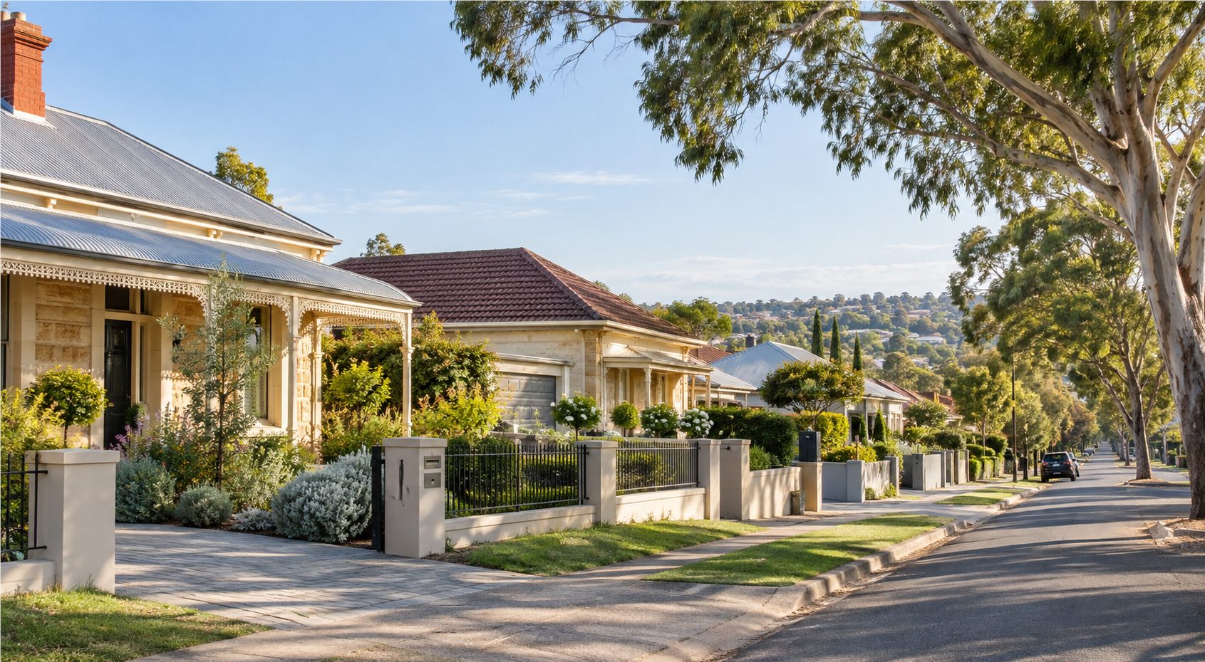Adelaide residential area