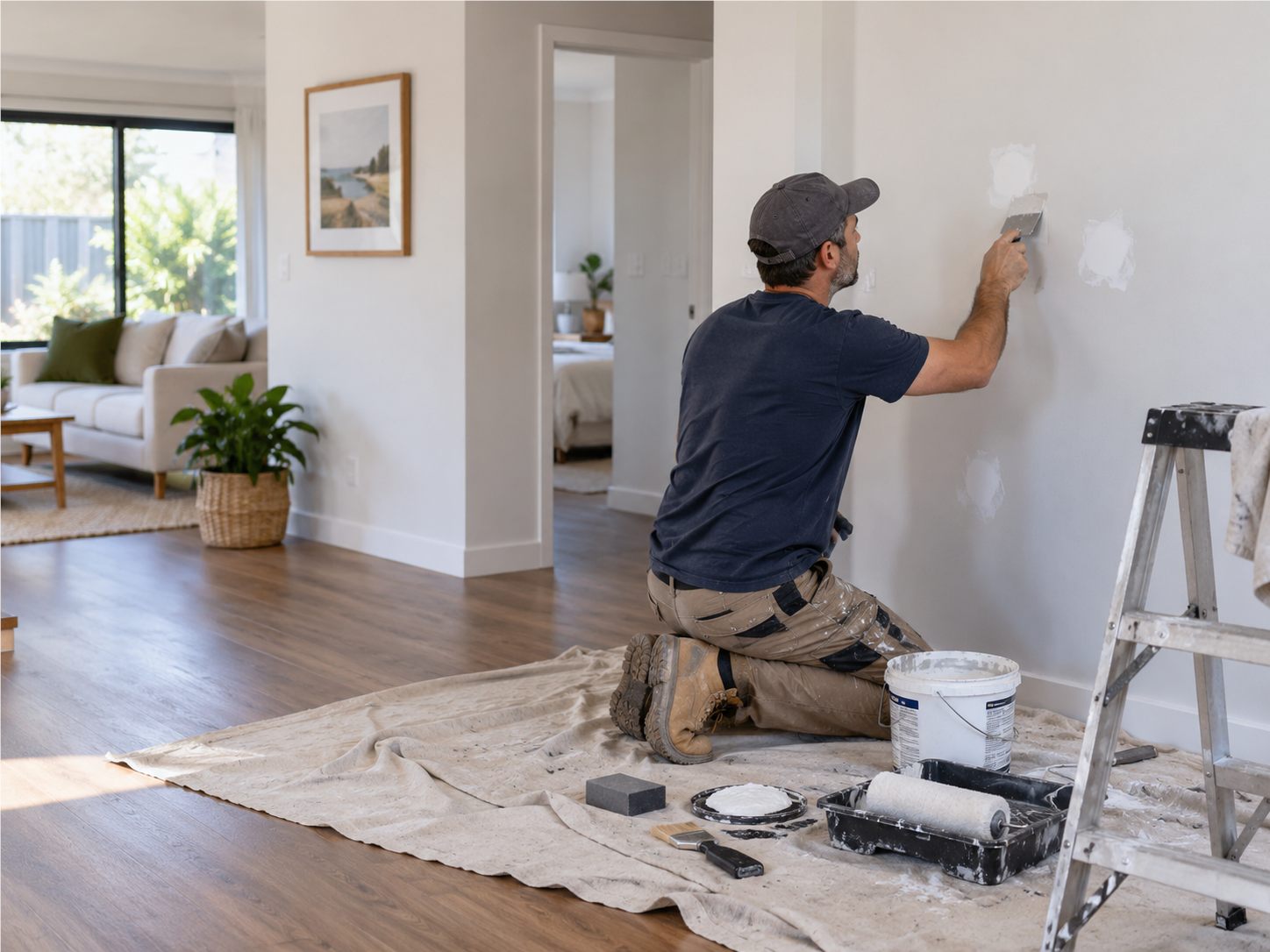 Home repair and renovation interior